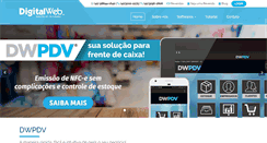 Desktop Screenshot of digitalweb.com.br